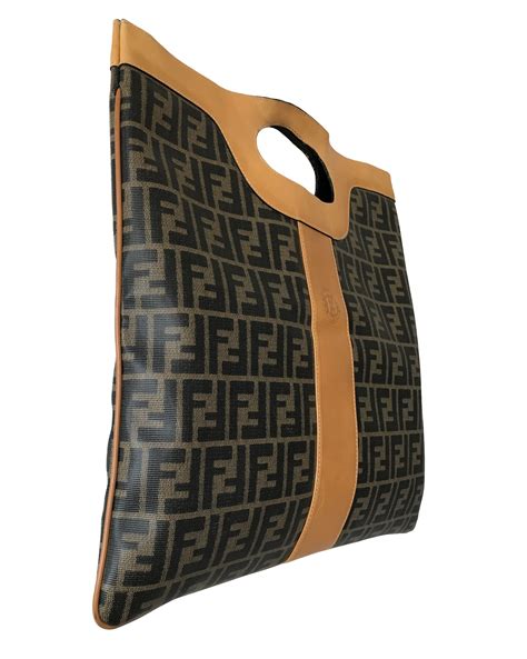 fendi vintage tote|old style fendi bags.